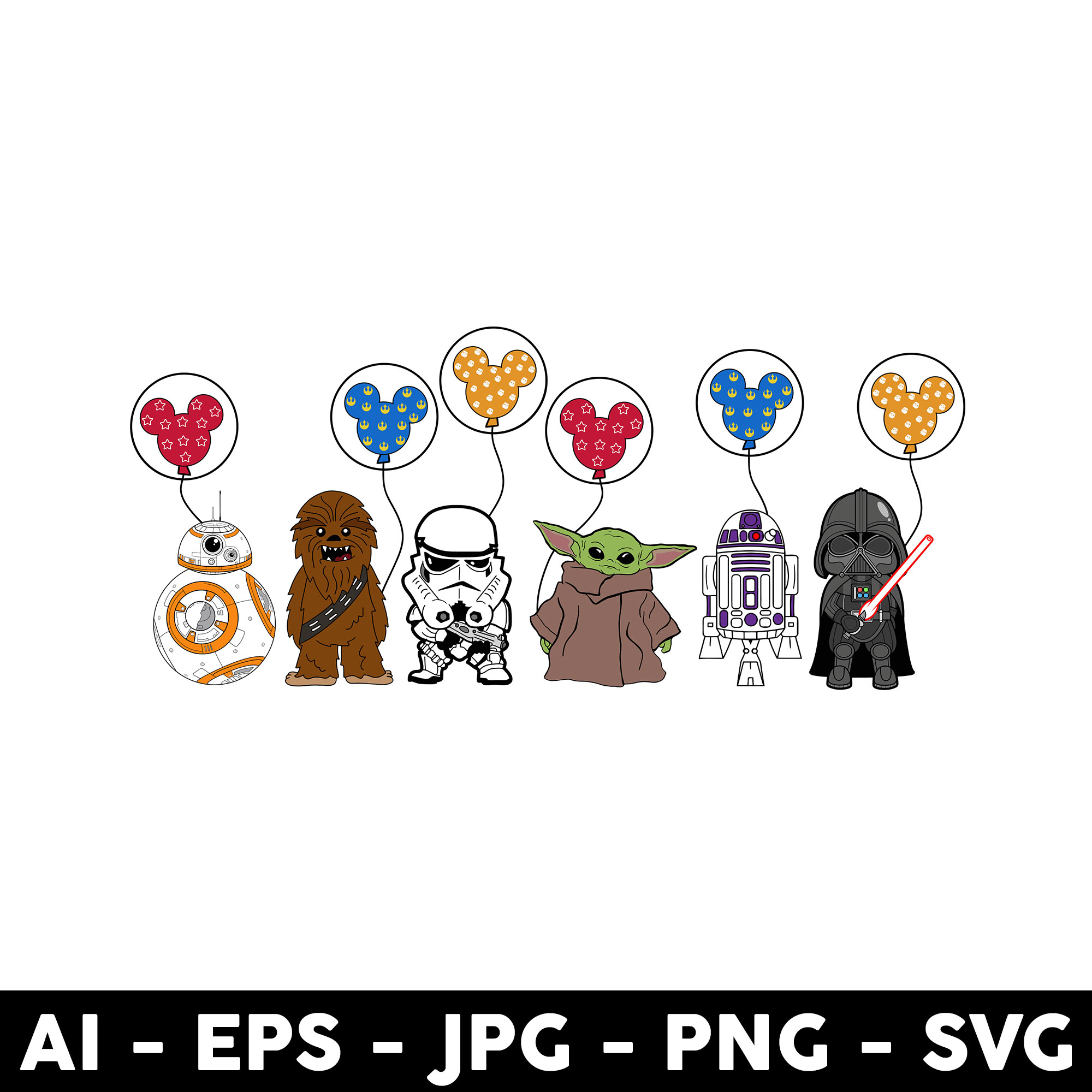 Darth Vader Rabbit Svg, Baby Yoda Svg, Star Wars Svg, Darth - Inspire ...