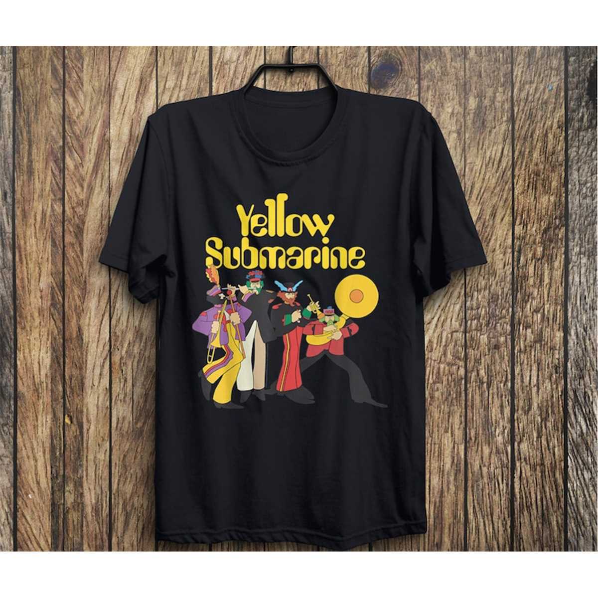The Beatles Yellow Submarine Tour T-Shirt, The Beatles Graph