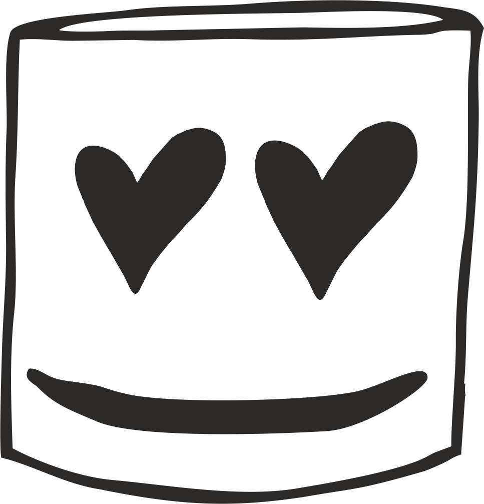 Marshmello svg, dj marshmello svg, Marshmello logo svg, Mars Inspire Uplift