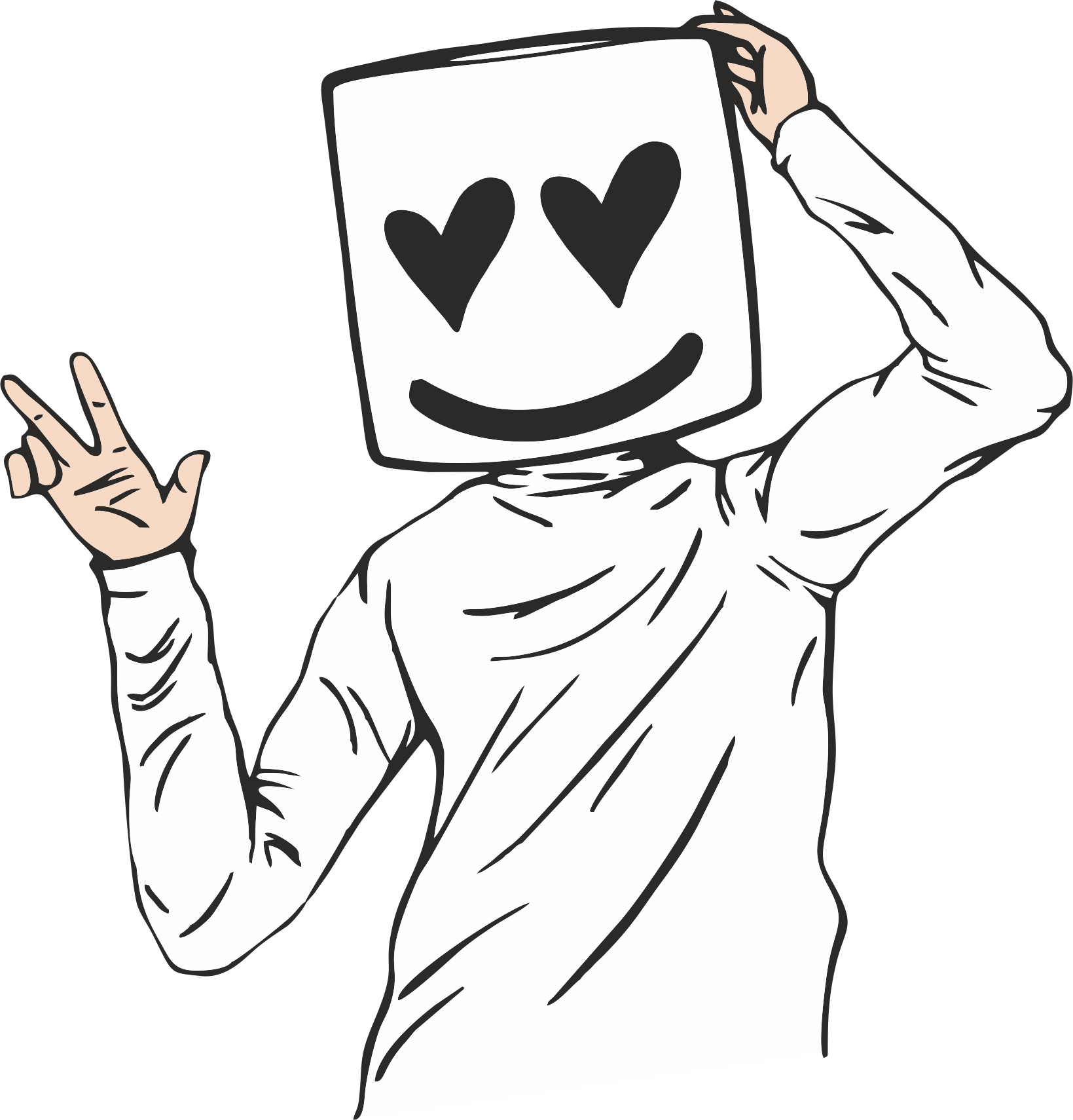 Marshmello svg, dj marshmello svg, Marshmello logo svg, Mars Inspire