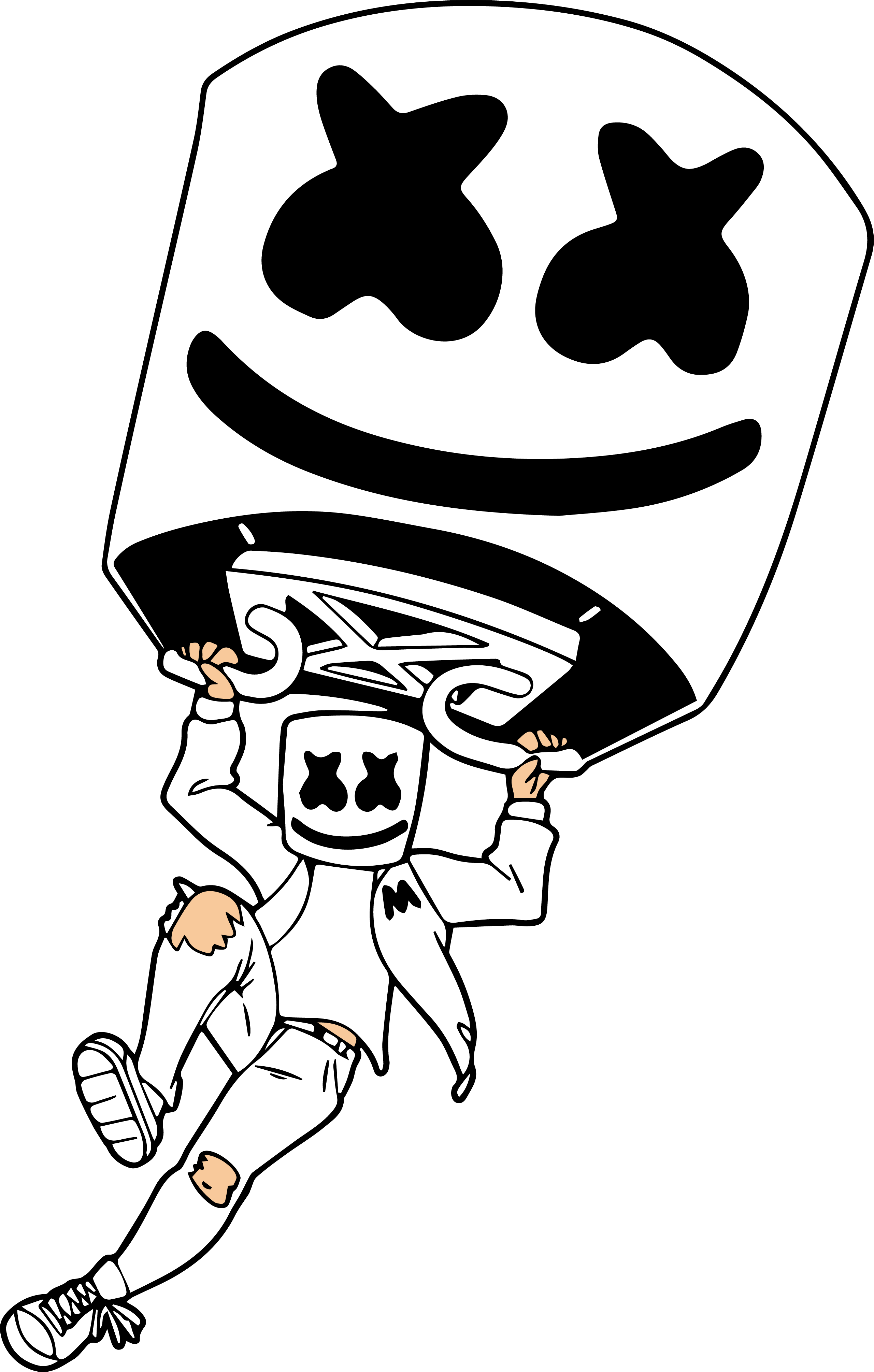 Marshmello svg, dj marshmello svg, Marshmello logo svg, Mars Inspire Uplift