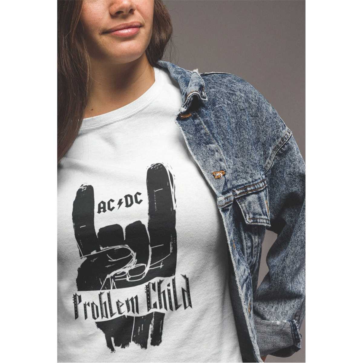 Problem Child Acds Problem Child Unisex Tee, Rock & Roll Shirt, ACDC T-shirt | Inspire Uplift