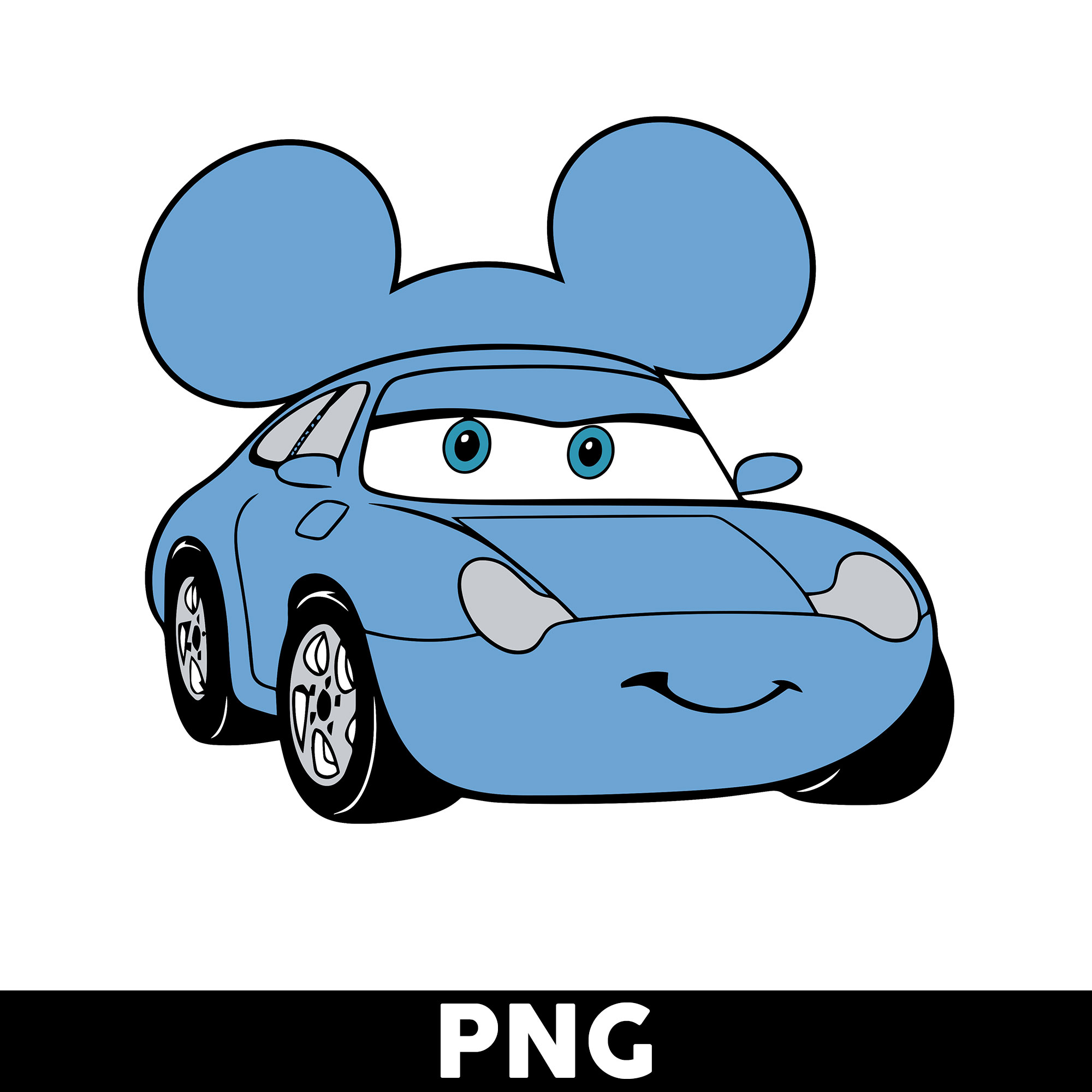 Sally Carrera Mickey Ears Png, Sally Carrera Car Png, Sally - Inspire Uplift