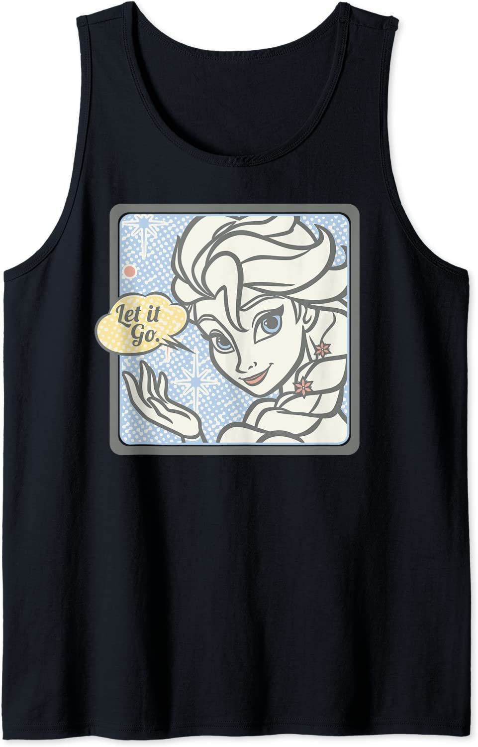 Disney Frozen Elsa Comic Panel Let It Go Tank Top | Inspire Uplift
