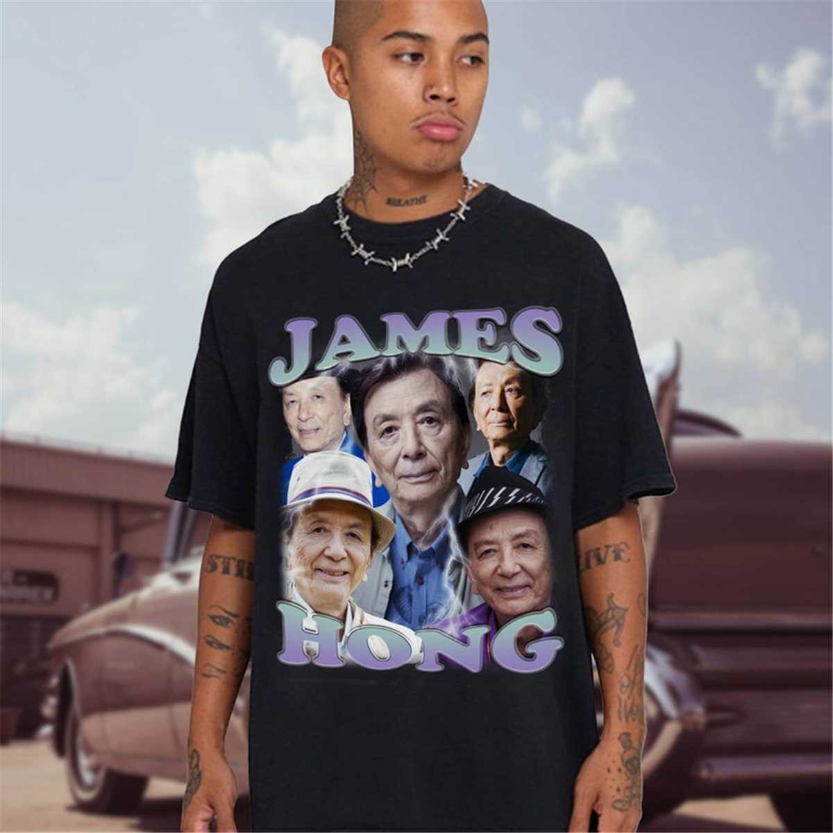 James Hong Shirt Gong Gong Shirt James Hong Vintage Shirt Ev Inspire