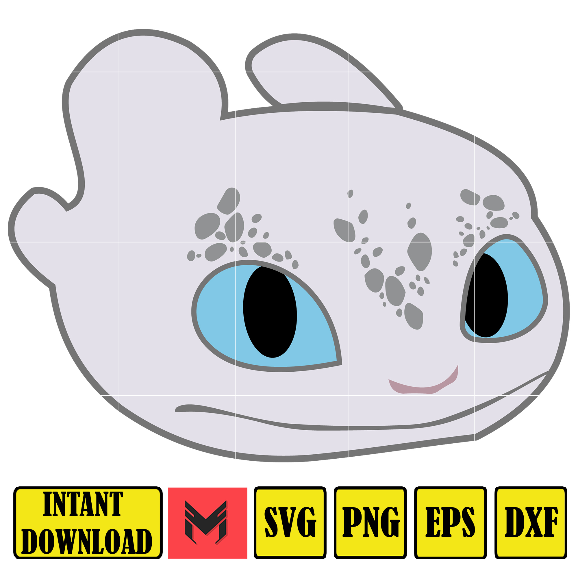 How to Train Your Dragon SVG, Dragon SVG, Toothless svg, car Inspire Uplift