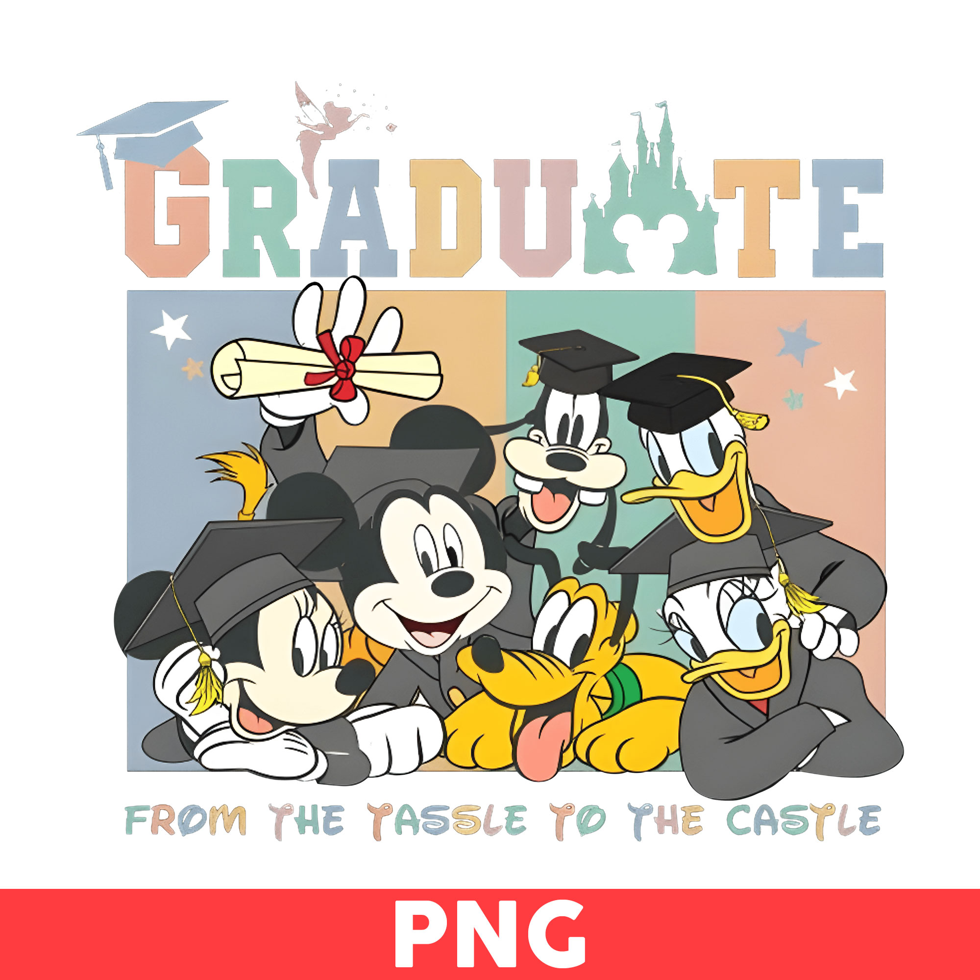 Graduating Disney Disney Graduate 2023 Png, Disney Senior Trip Png, Mickey And | Inspire ...