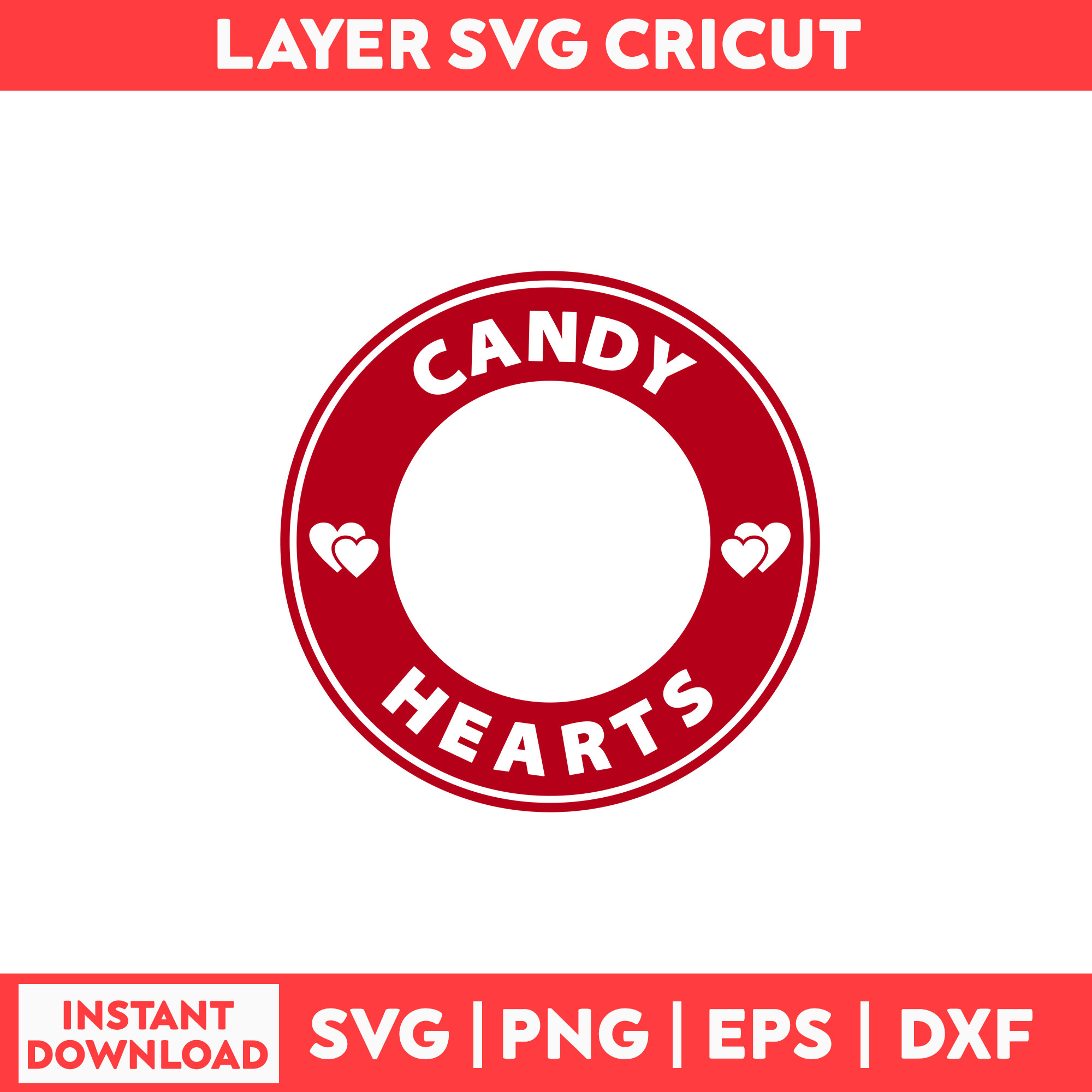 Candy Hearts Svg, Heart Svg, Candy Svg, Valentine Svg, Valen - Inspire