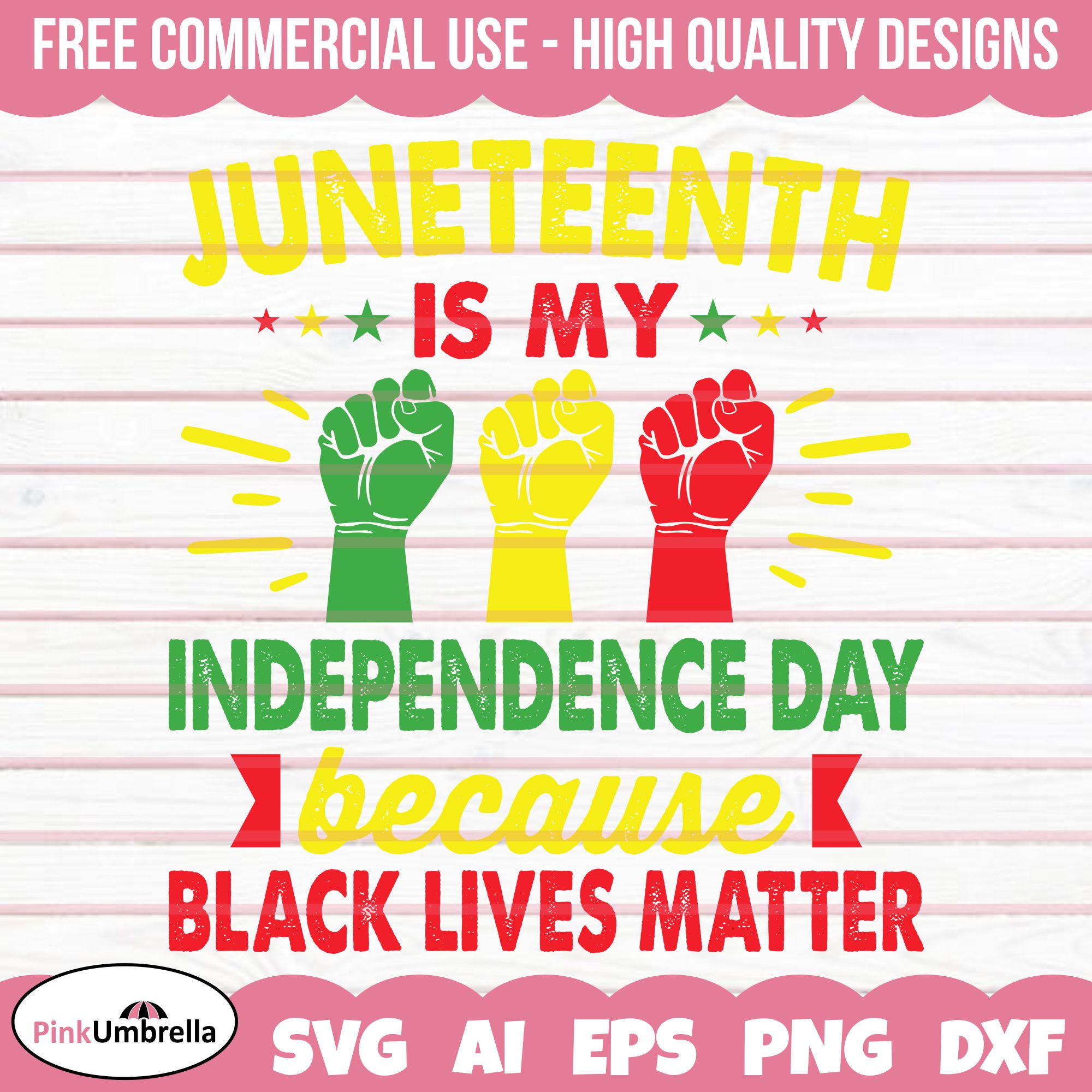 Juneteenth is my Independence Day Because SVG, Black History | Inspire ...