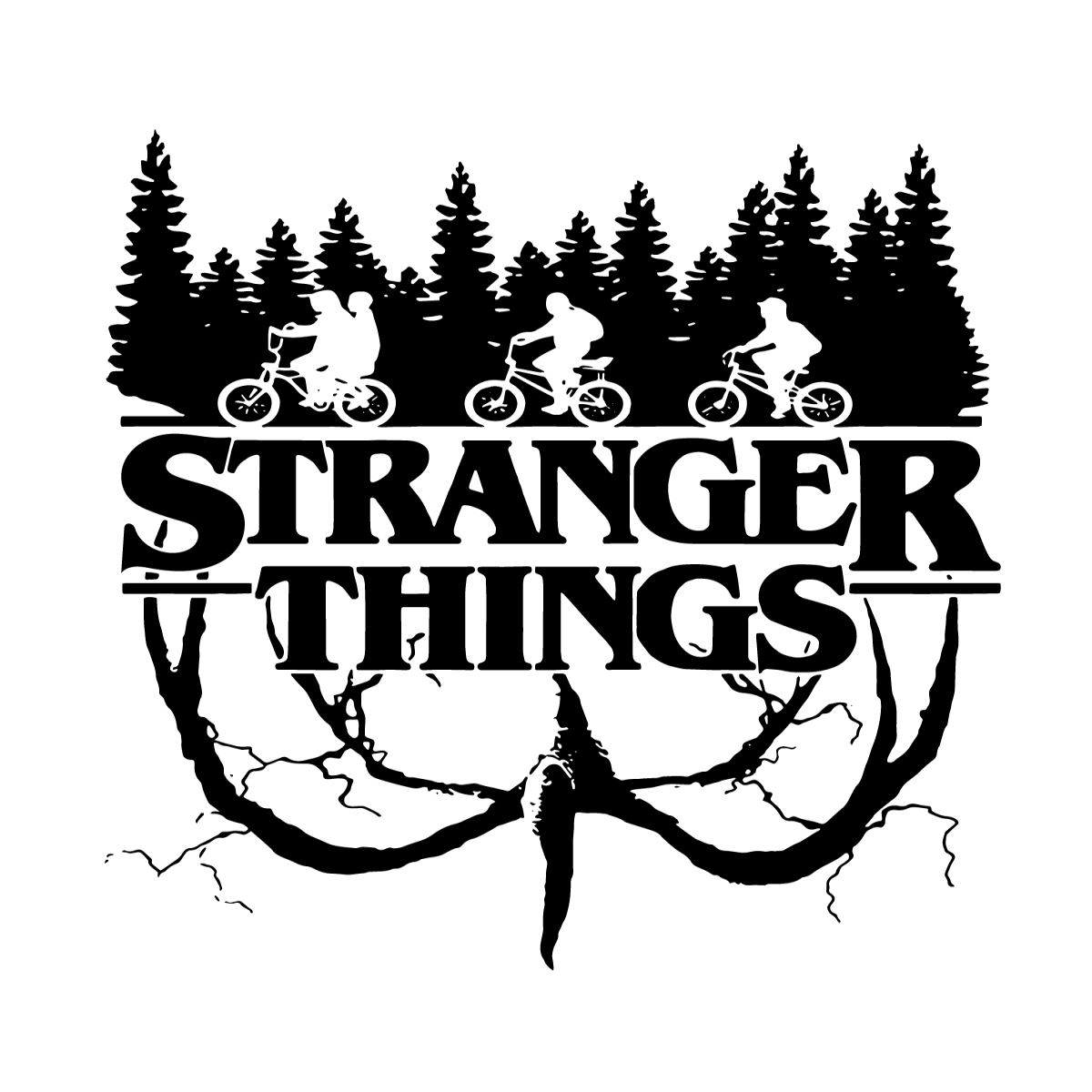 Stranger Things Bikes Svg Stranger Things Logo Svg Inspire Uplift