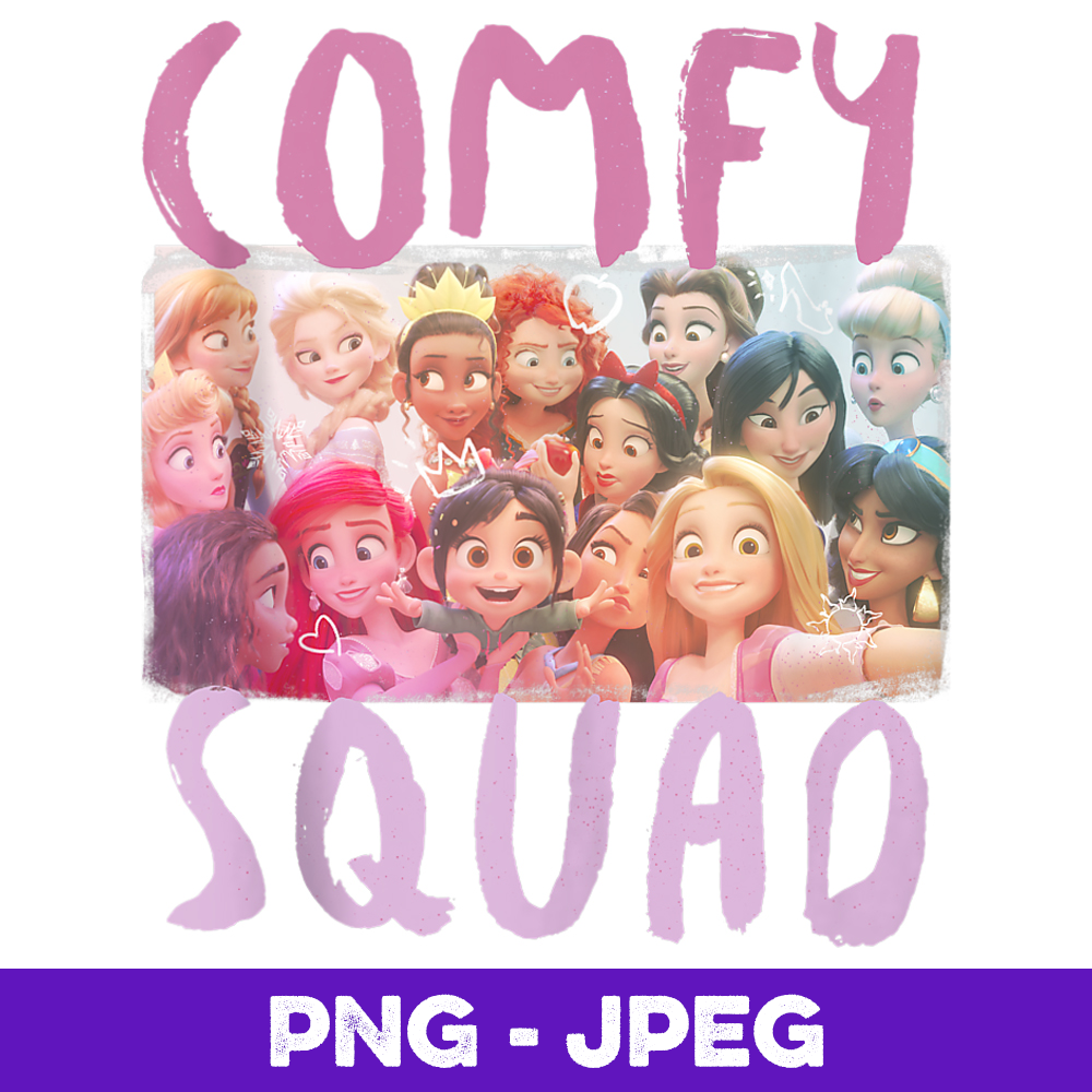 Disney Wreck-It Ralph Comfy Squad Group Shot V2 Inspire Uplift