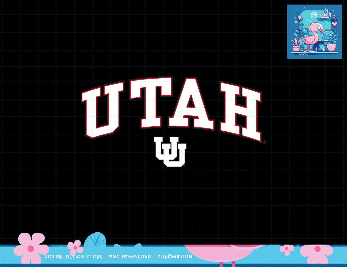 Utah Utes Arch Over Black Pullover Hoodie – Officially Licensed University Of Utah Apparel