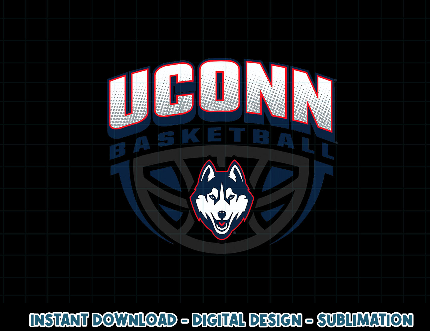 Uconn Basketball Logo Digital Wallpapers University Of Connecticut