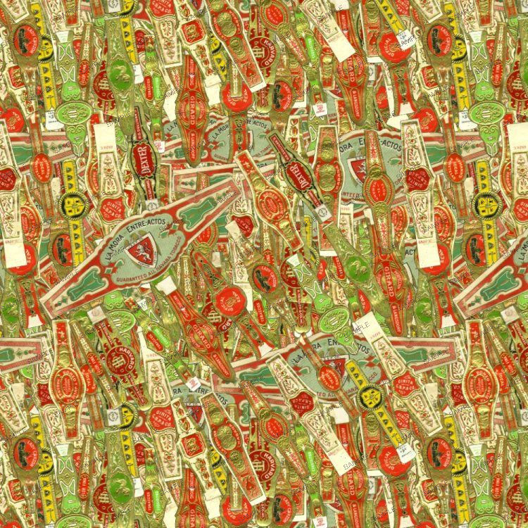 Cigar Bands 23 Seamless Tileable Repeating Pattern | Inspire Uplift