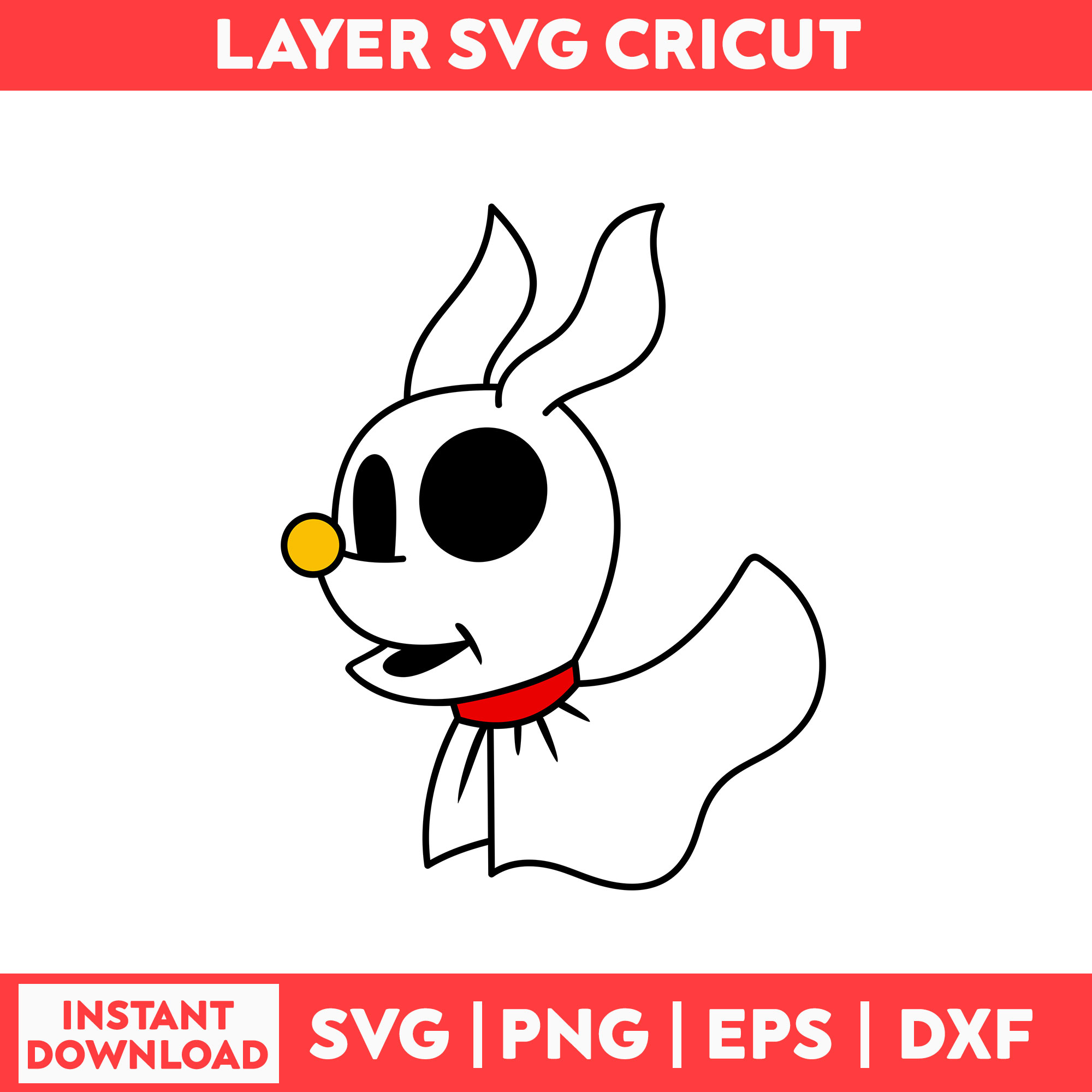 Zero The Dog Svg, Zero Svg, Ghost Dog Svg, Halloween Svg, Ze | Inspire
