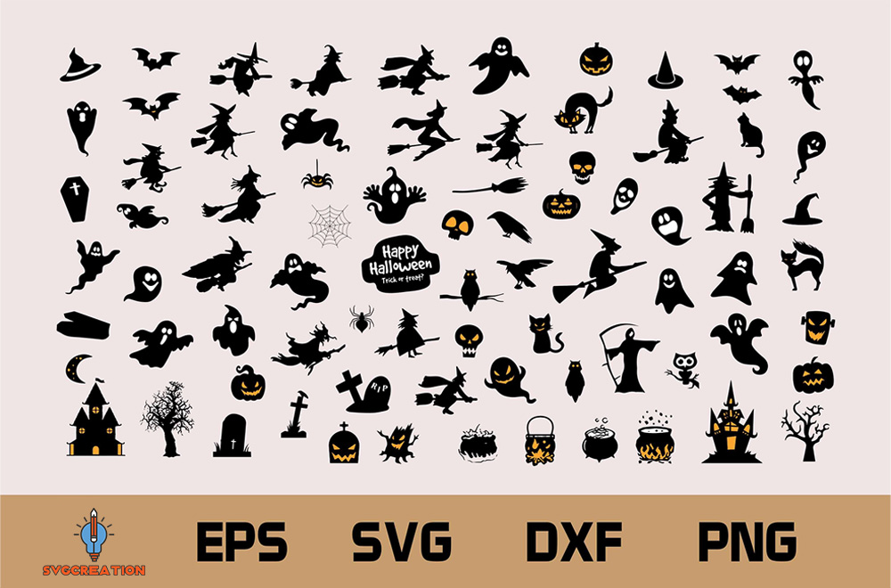 Halloween SVG Bundle, Halloween SVG, Fall Svg, Autumn Svg, G - Inspire