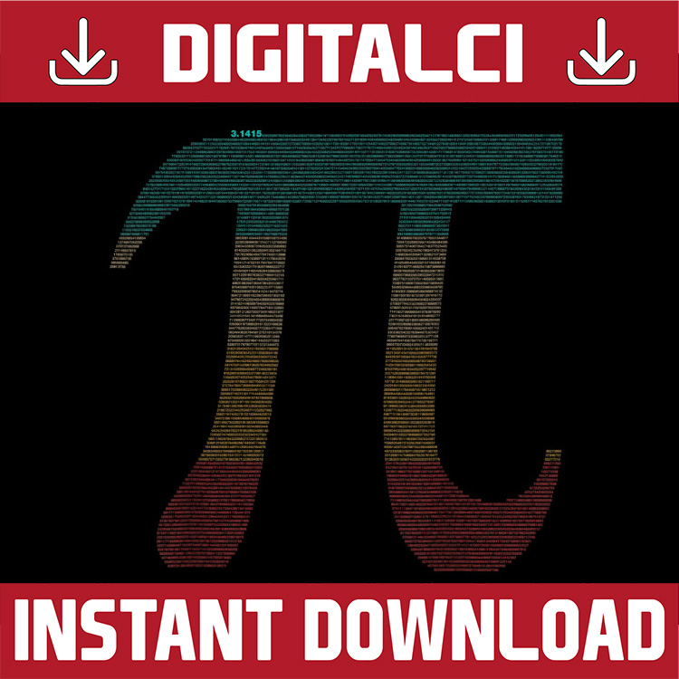 Vintage 10000 Digits Pi Sign Math Mathematics Pi Day Pi Inspire