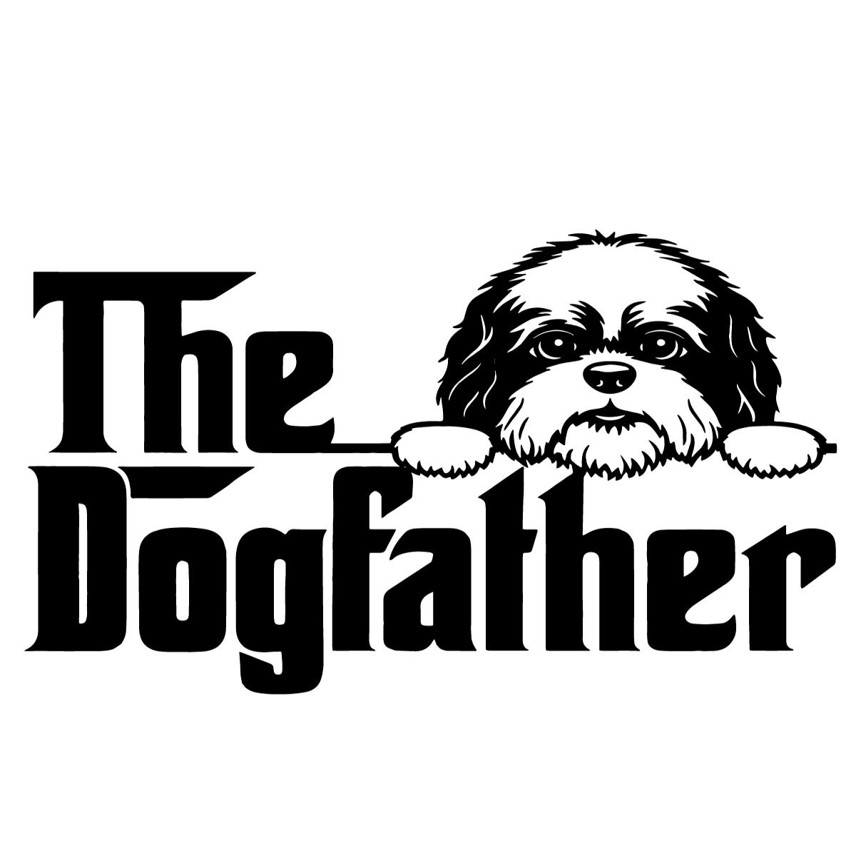 The Dog Father Svg, Fathers Day Svg, Dog Father Svg, Dog Dad Inspire