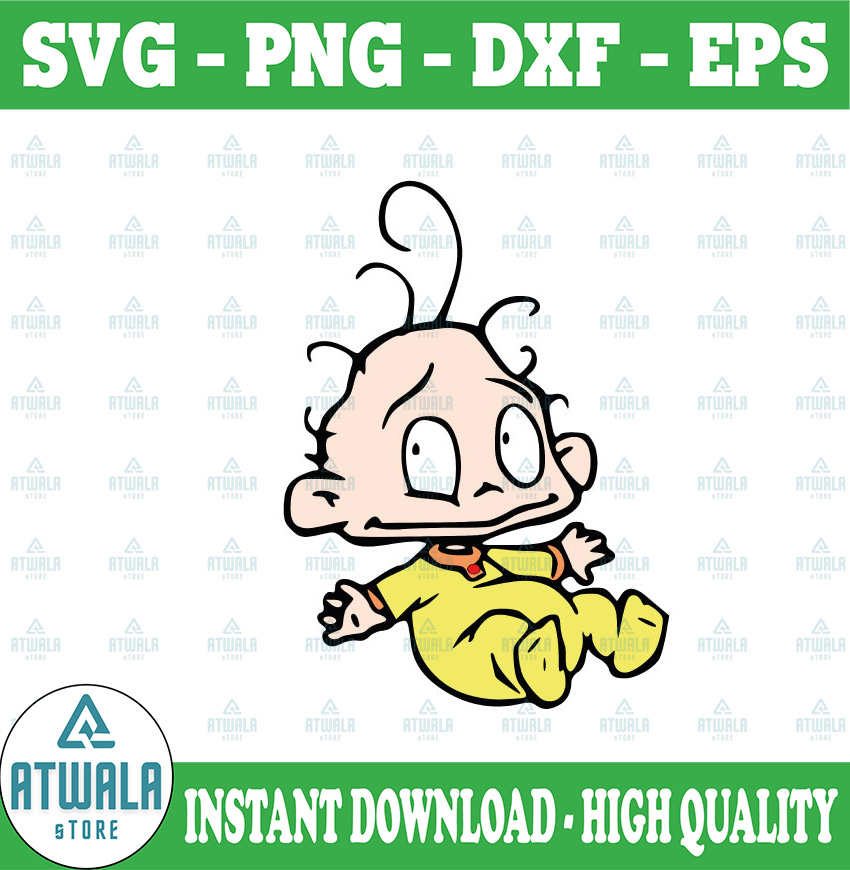 Dil Pickles Rugrats SVG, PNG, dxf, Cricut, Silhouette Cut Fi Inspire