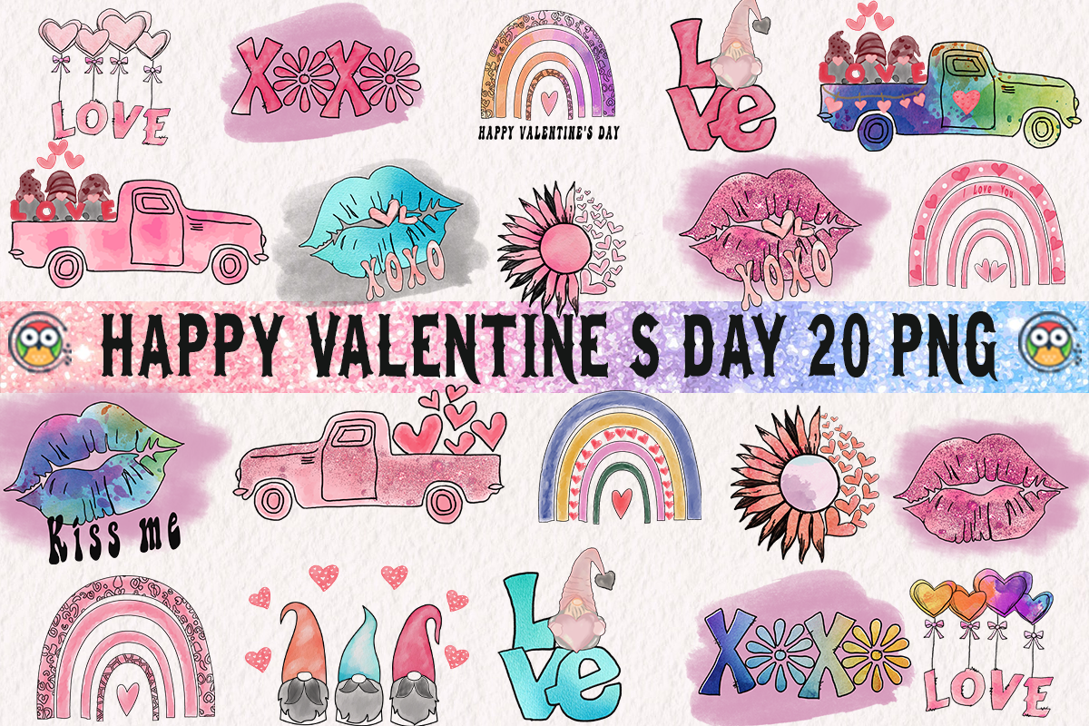 21 Designs Valentine Sublimation Bundle Png, Valentine Png, | Inspire ...