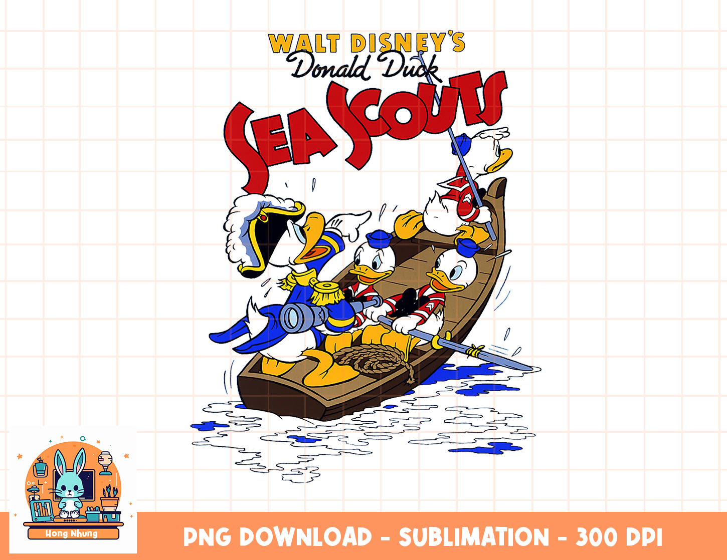 Disney Mickey And Friends Donald Duck Sea Scouts V2