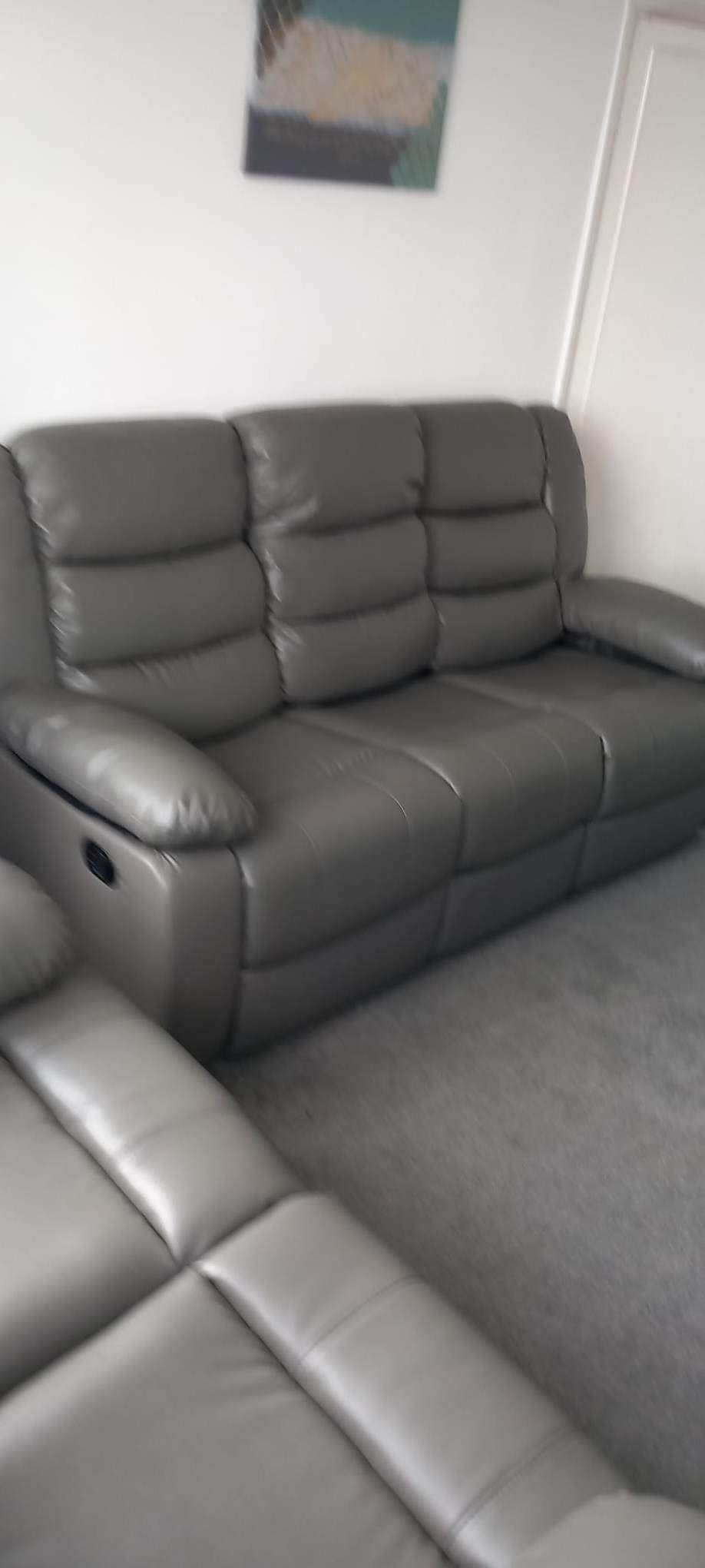 Recliner leather sofas available, Cash on delivery, Inbox Fo Inspire Uplift