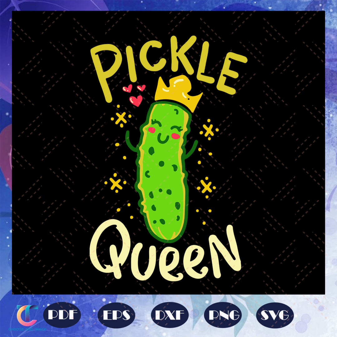 Pickle queen, pickle queen svg, pickleball, queen svg, birth Inspire