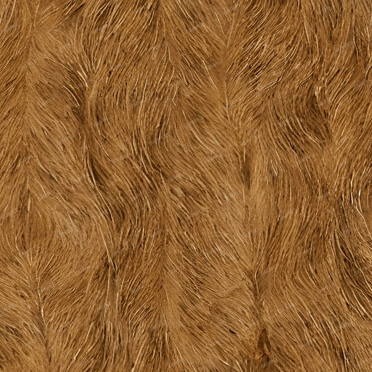 Highland Cow Fur 42 Seamless Tileable Repeating Pattern - Inspire Uplift
