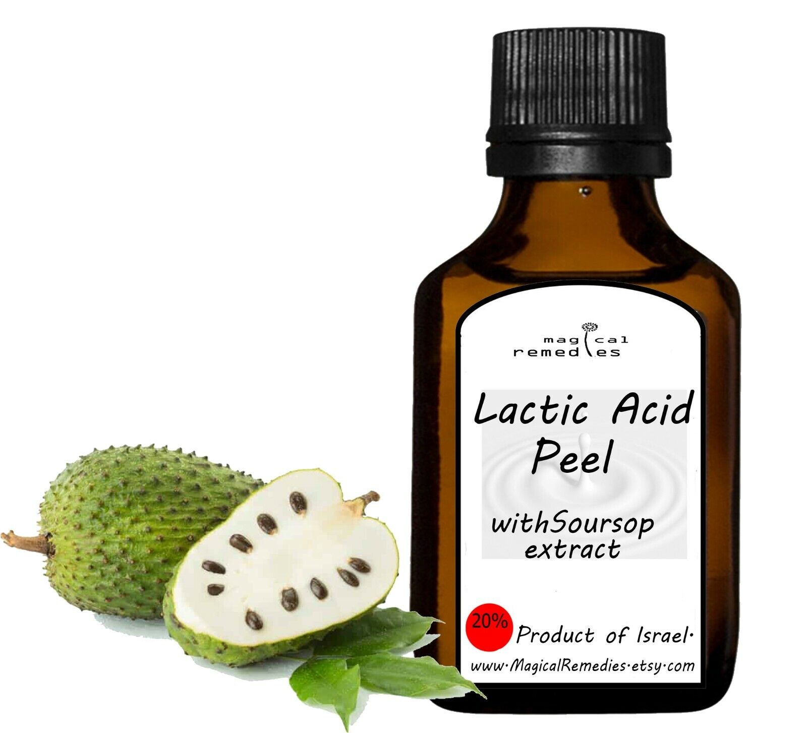 Lactic Acid Peel with Soursop Extract . Skin Discoloration, Inspire