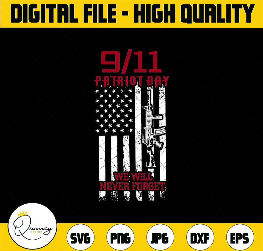Never Forget 9/11 svg, 20th Anniversary svg,Patriot Day 2021 | Inspire ...