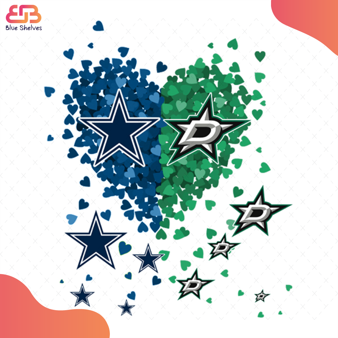 Dallas Cowboys Heart Svg, Sport Svg, Cowboys Svg, Cowboys Lo - Inspire ...