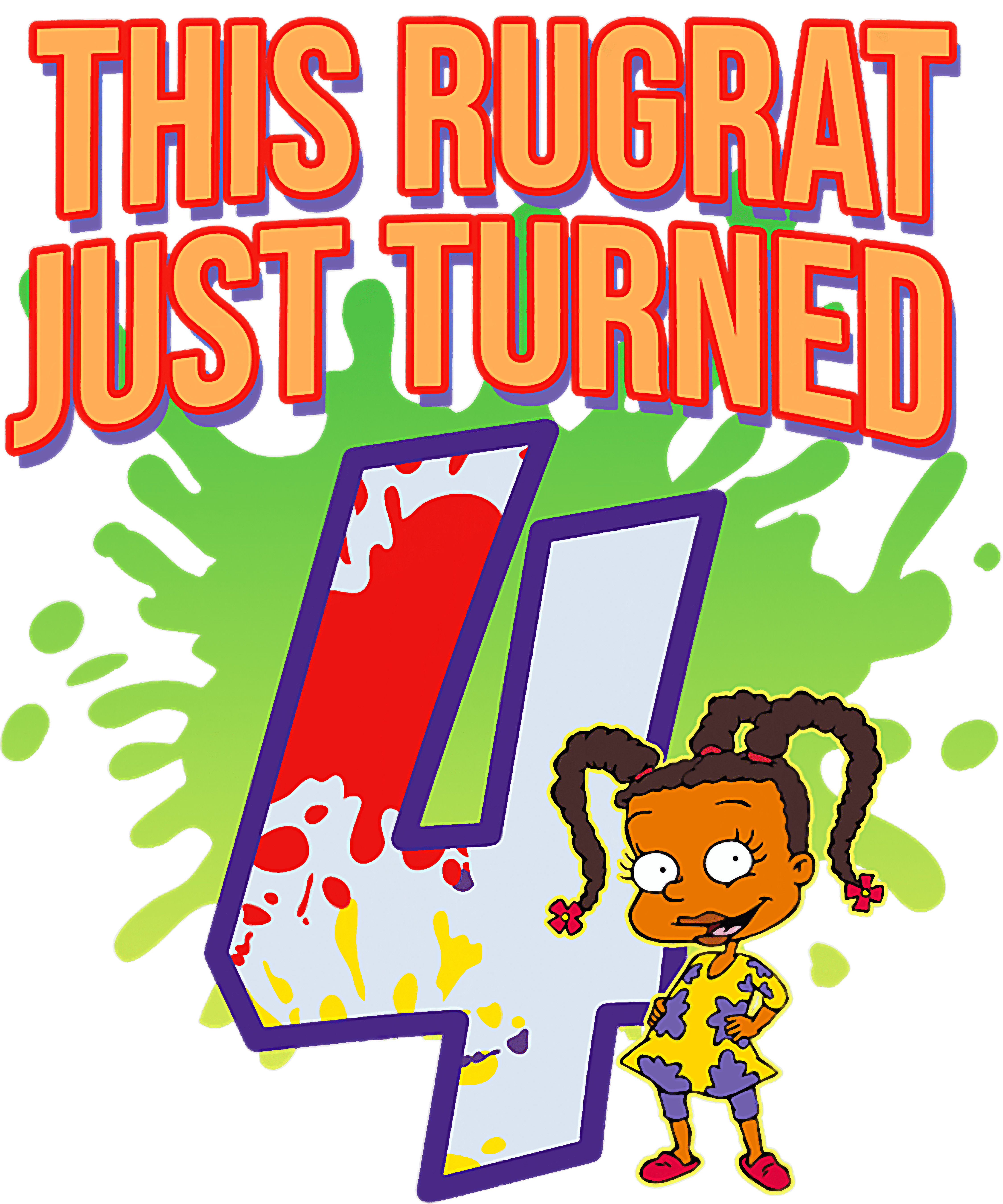 Mademark x Rugrats - This Rugrat Just Turned 4 - 4th Birthda | Inspire ...