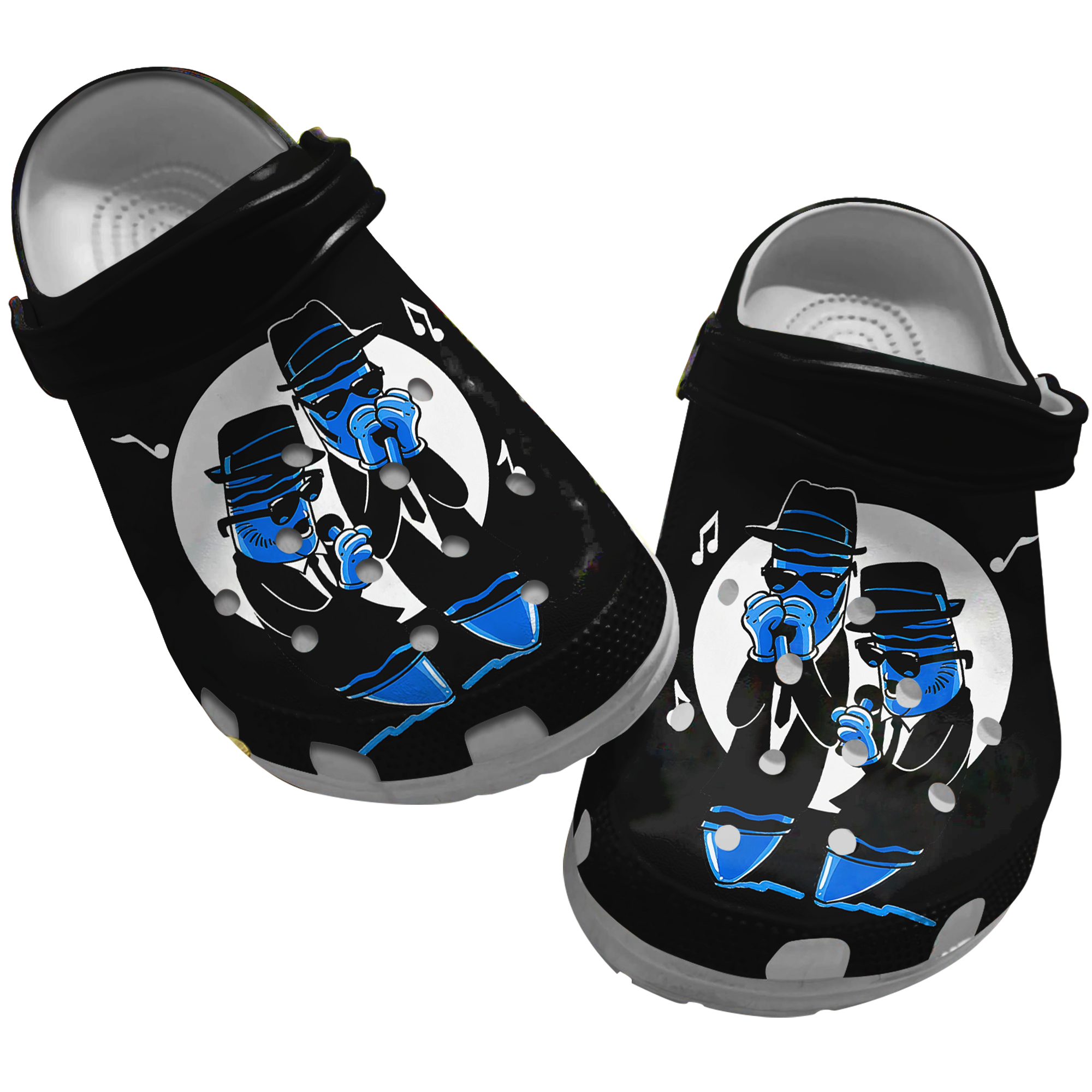 Singing Musical Movie Crocs, The Blues Brothers Clog Shoes U | Inspire ...