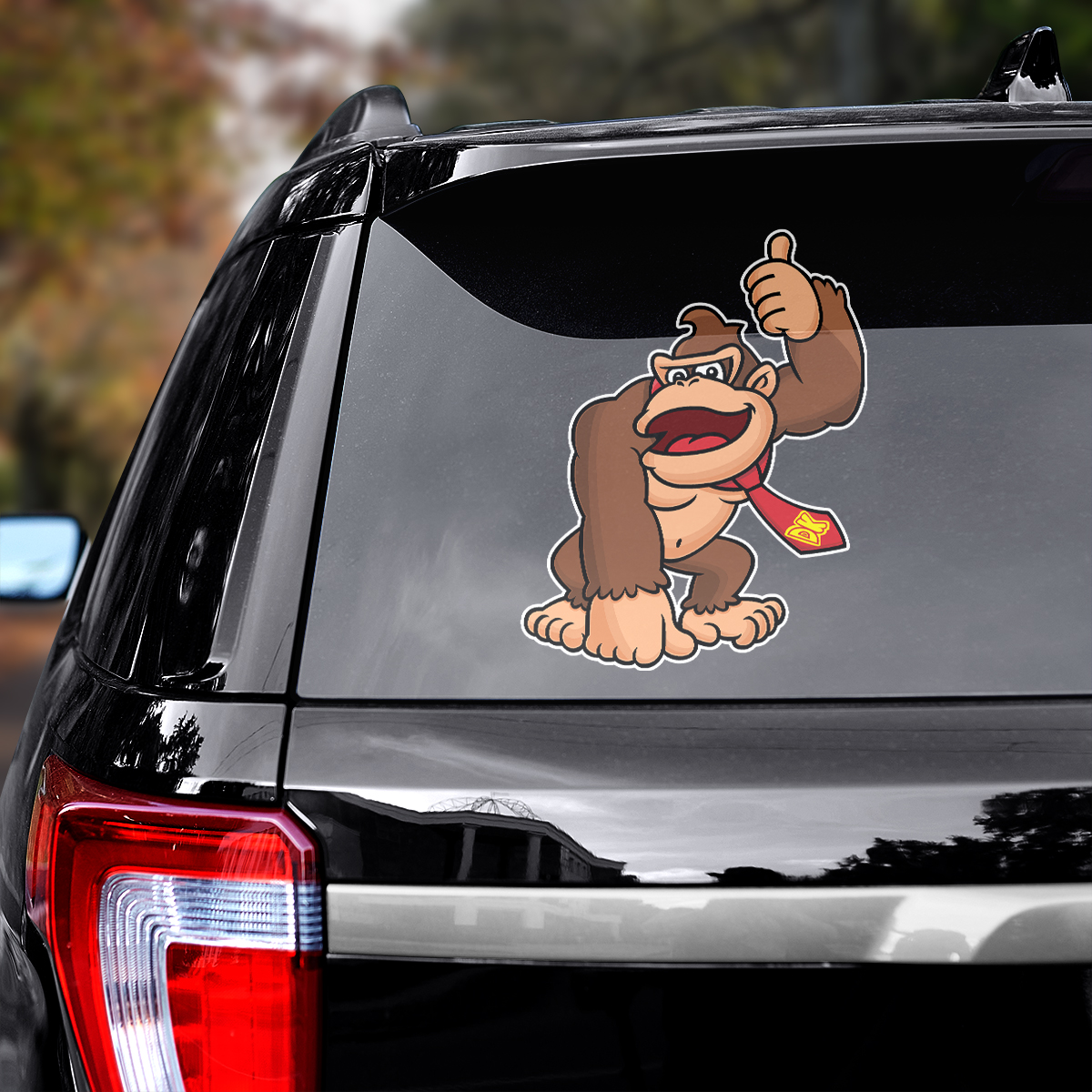 Donkey Kong Decal, Donkey Kong Sticker, Anime Car Decal, Dec Inspire