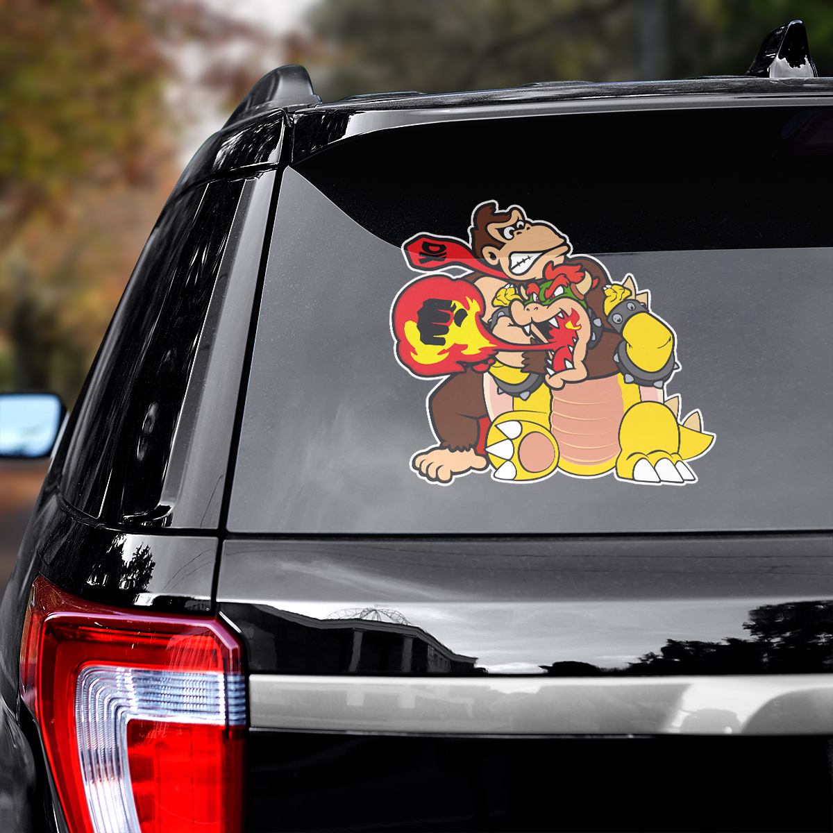 Anime Car Decal, Donkey Kong Sticker, Donkey Kong Decal, Don Inspire