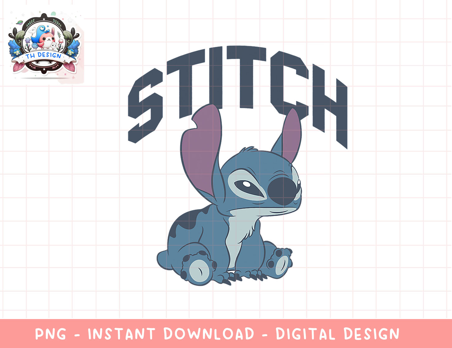Disney Lilo & Stitch Mean Mug Name Banner png, sublimation.j Inspire Uplift