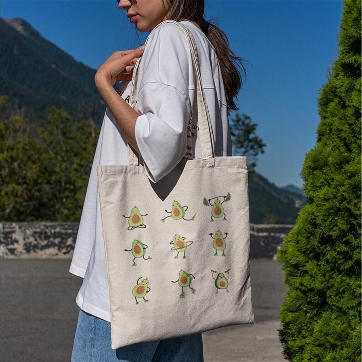 ★TOUT Y EST★ Athleisure Logo Print Tote Bag IVORY DXTG3123 Bags – Sporty & Rich