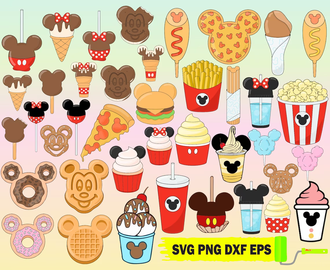 Disney Snacks Vacation Svg, Snackgoal Svg, Drinks Svg, Magic - Inspire ...