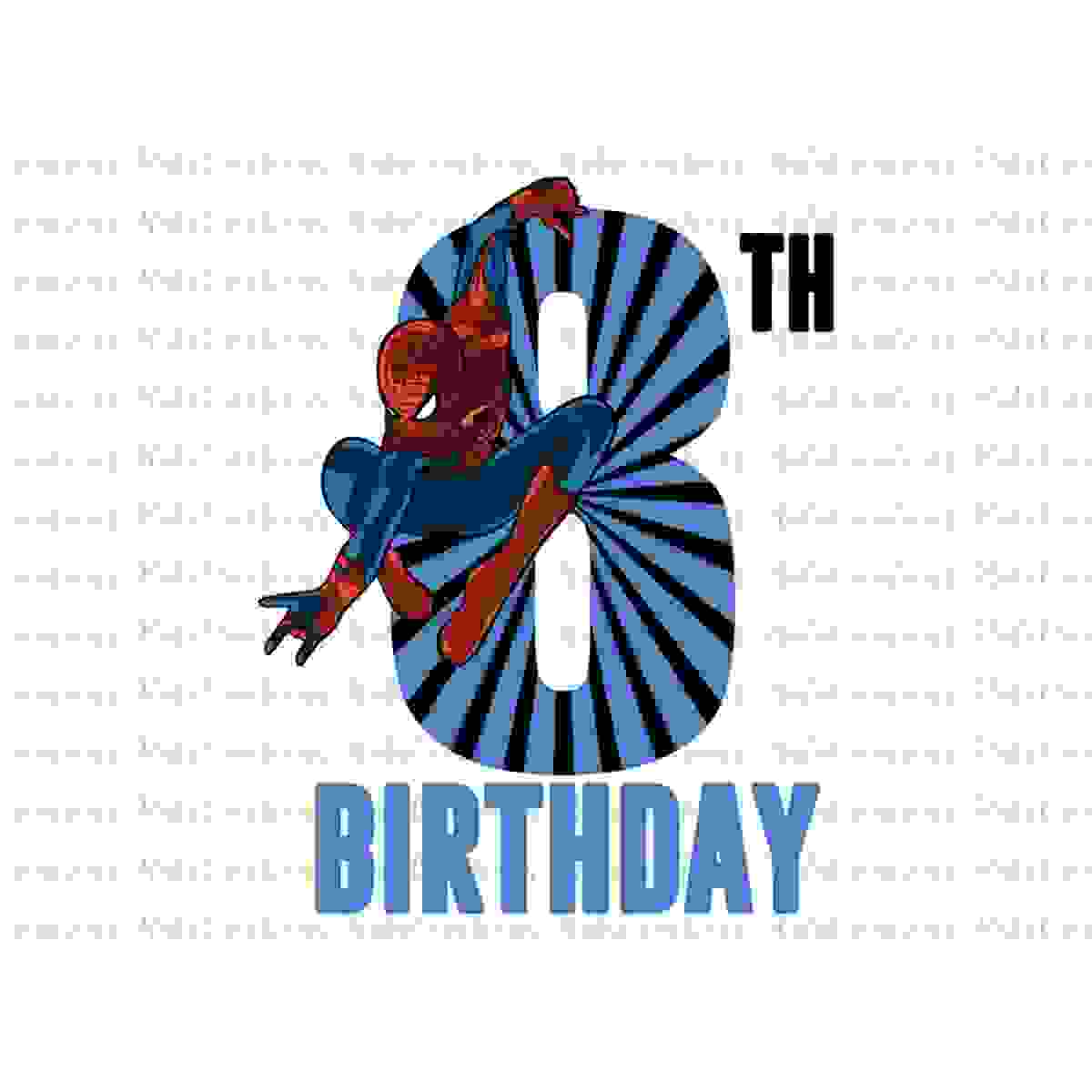 Birthday Boy 8th Svg, Happy Birthday Svg, Superheros, Svg, P - Inspire