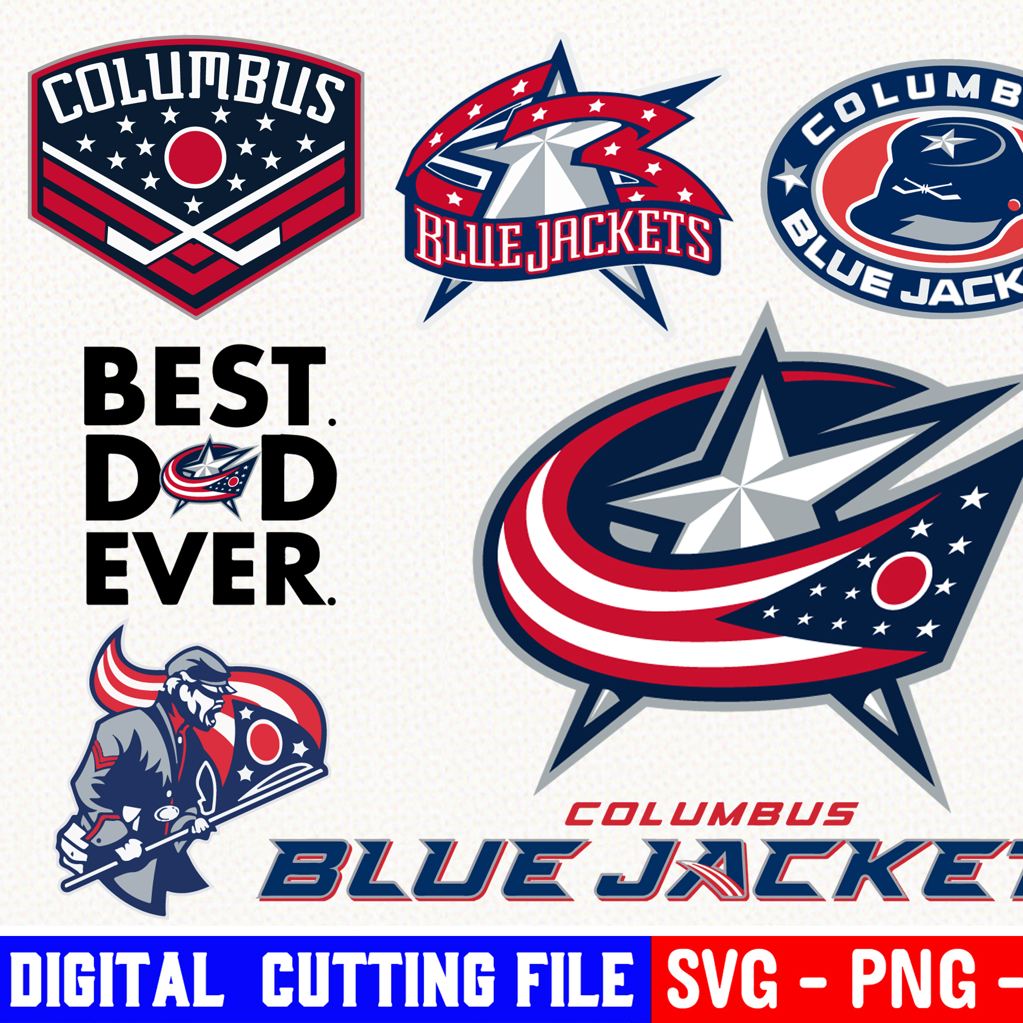 Ohio Aaa Columbus Blue Jackets Youth Hockey CBJ Ohio Crewneck