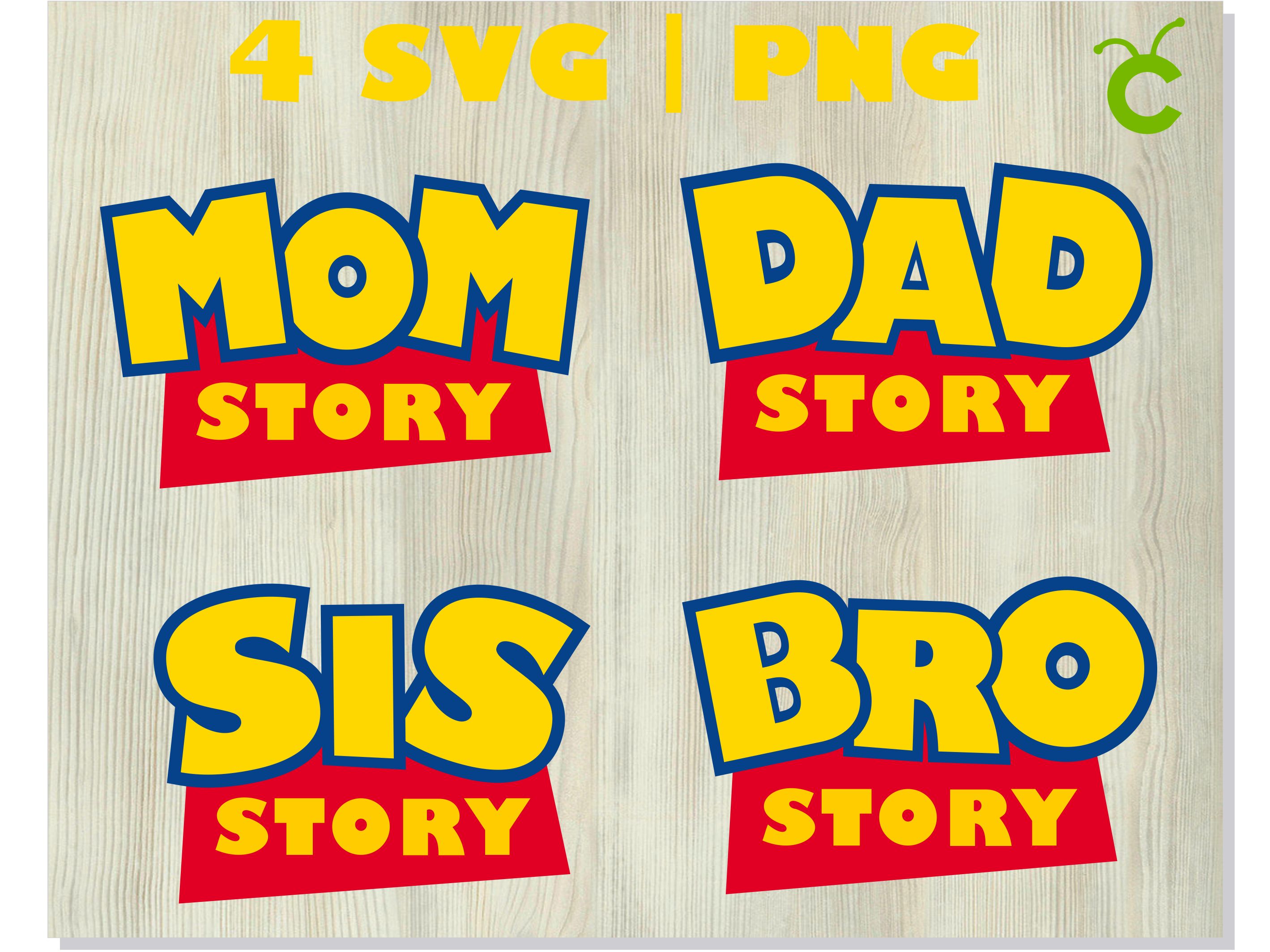 Toy Story Family svg png / Toy Story Family logo t shirt svg Inspire
