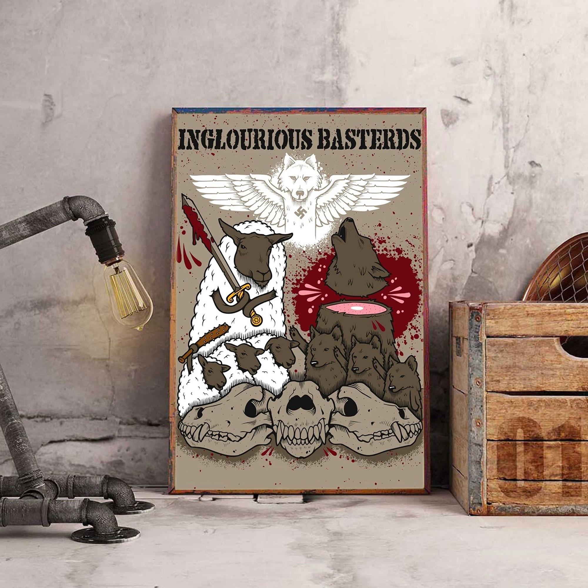Movie Poster, Inglourious Basterds Poster, Inglourious