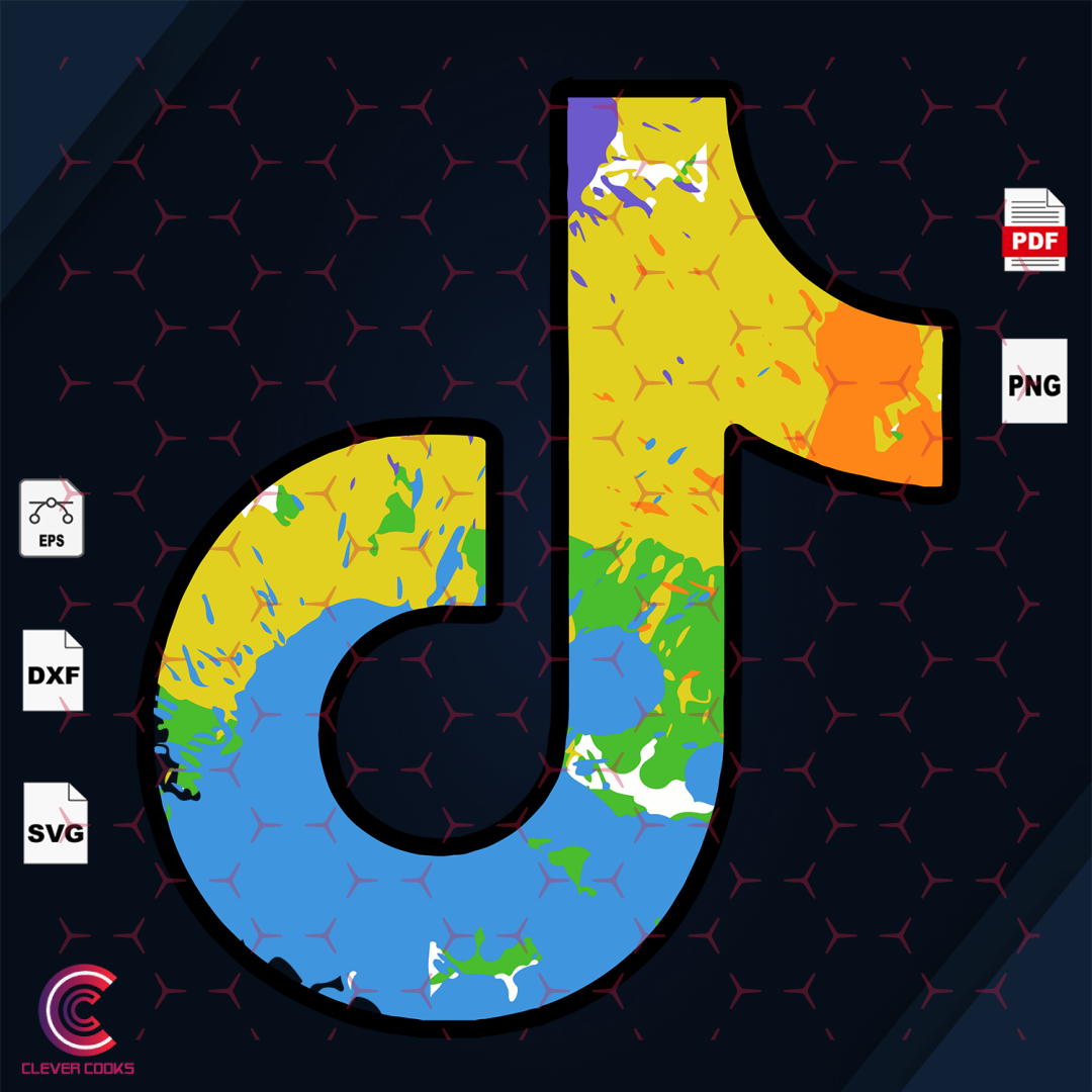 Tiktok Logo Svg Tiktok Svg Tiktok Art Tiktok Lo Inspire Uplift