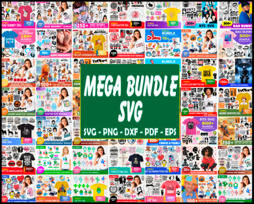 Huge Trending Design Svg, All Design Svg, Cartoon Svg, Bundl | Inspire ...