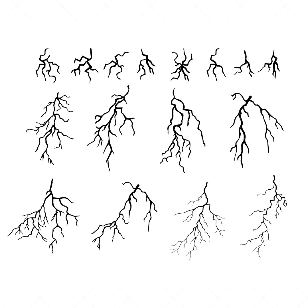 Lighting Background Vg Lightning SVG Bundle, PNG, PDF, Flash Svg, Thunder svg - Inspire Uplift