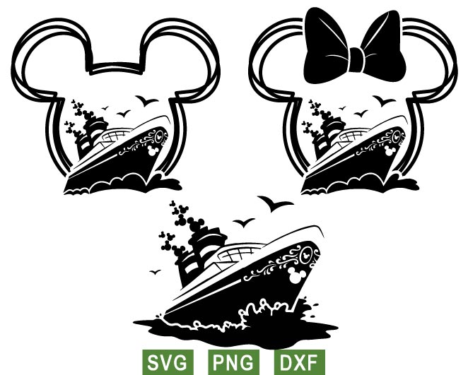 disney cruise svg, mickey adventure svg, minnie svg, png fil - Inspire