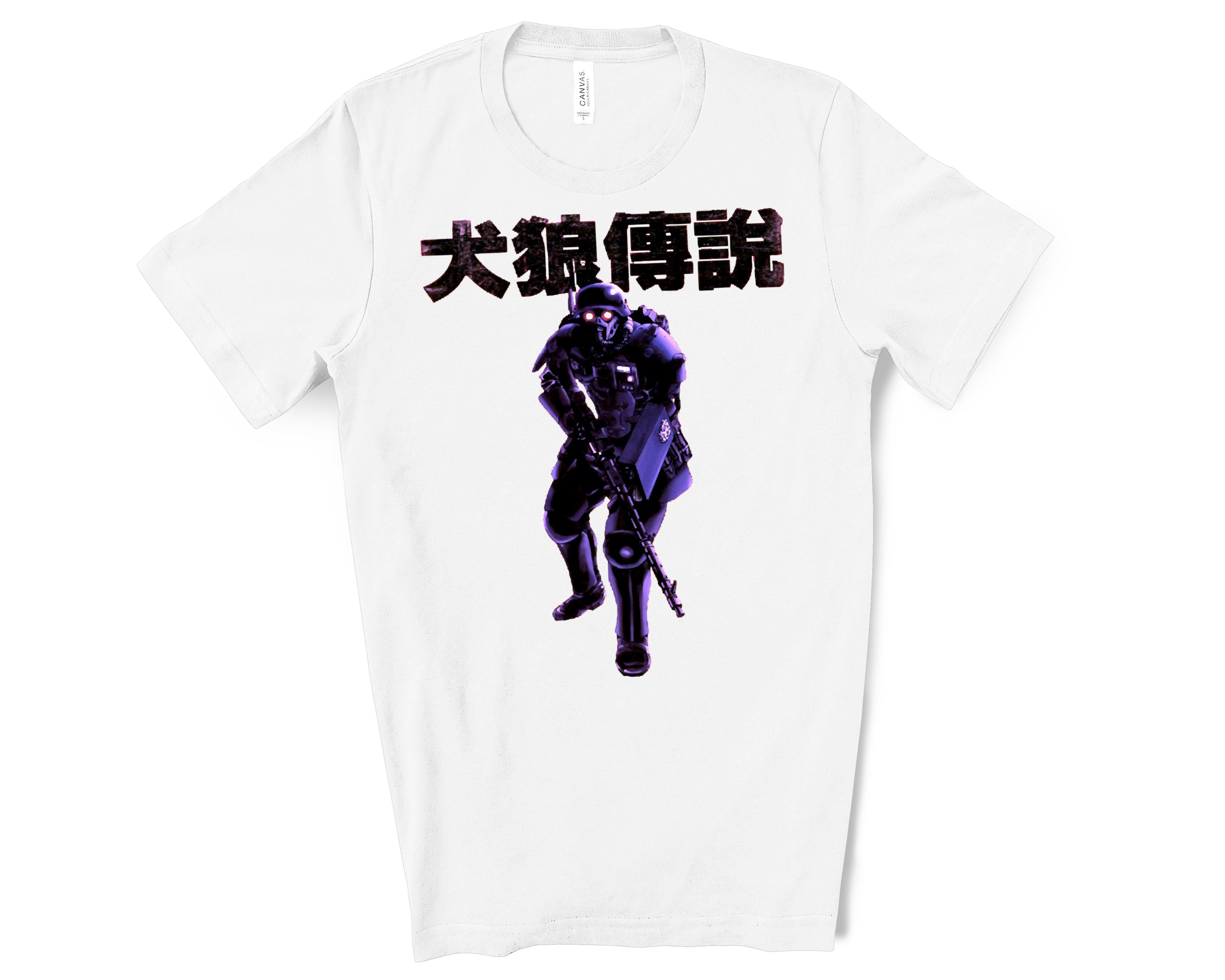 T-shirt Homme « Dog Soldiers » - Coton Bio Brossé, Impression Haute Qualité - Tailles S à 5XL, Noir
