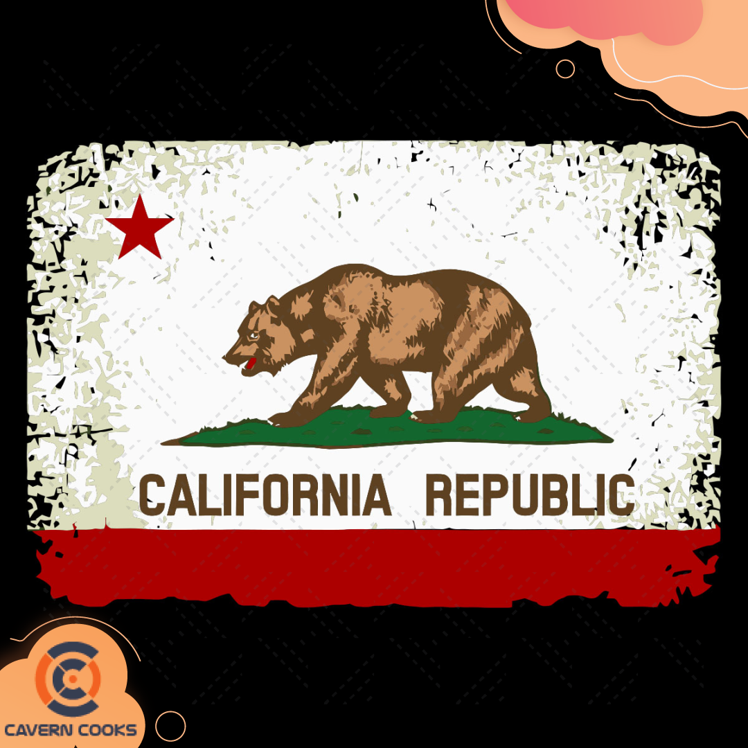 California Flag Republic Svg TD210425LT2 - Inspire Uplift