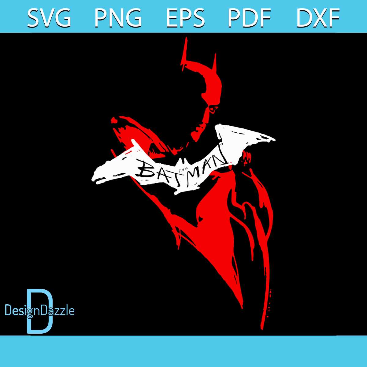 The Batman Hand Drawn Svg, The Batman Movie Svg | Inspire Uplift