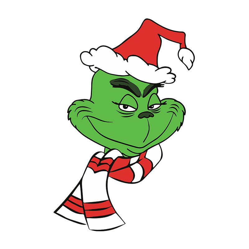 Grinch face svg, Grinch svg, The Grinch svg, Cute Grinch SVG | Inspire ...